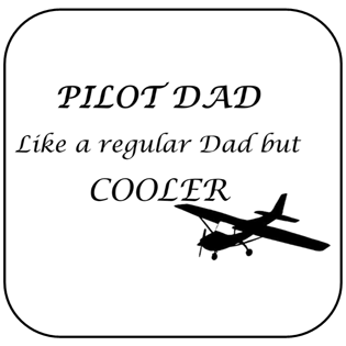 Sticker - Pilot Dad