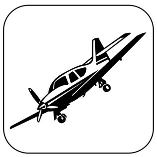 Sticker - Single Engine Plane 2