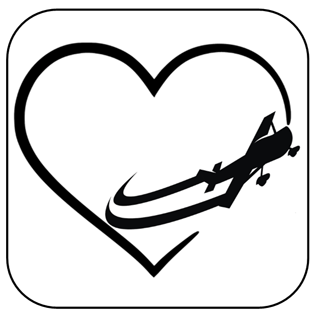 Sticker - "Love Flying"