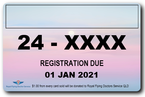 Plane Registration Card (Type 3)